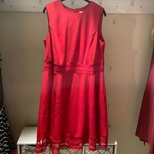 NWT Red Calvin Klein Dress